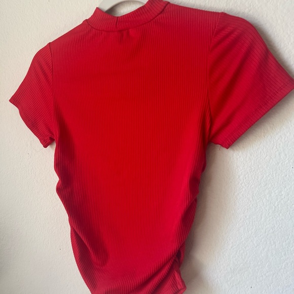 Red Vibe Sportswear Top - Picture 8 of 8